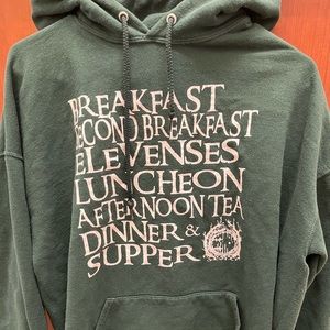 XL darker green Lord of the Rings sweatshirt